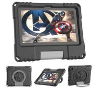 Tablet 7in Case for Kids -Not fit Samsung TCL 7 inch Tablets(Only for 12th Gen, 2022 Released Models), Mansiruyi Lightweight Shockproof Kids-friendly Case with Handle Stand for 7in Tablet case -Black
