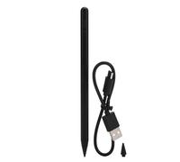 Tablet Active Stylus Pen for iOS Tablet, Magnetic Stylus with Palm Rejection & Tilt Sensitivity, Aluminum Alloy Body, 1.5mm POM Tip, 8-10 Hour Battery, for Pro 11/12.9 Inch 20 (Black)