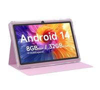 Tablet Android 14, CUPEISI 7 inch Tablet with Case, 8GB RAM+32GB ROM/ 1TB Expandable Tableta, 1.6Ghz Quad-core Processor Computer, 1024*600 IPS 7'' HD Touch Screen, 5MP Camera, WiFi, Game, Bluetooth
