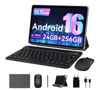 Tablet, Android 16 Tablet with Keyboard, 24GB +256GB/2TB, Gemini Ai 3.5