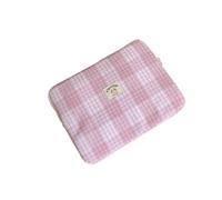 Tablet Bags Cute Laptop Bag 11 13.3 14 15 .6 16 Inch Tablet Notebook Pouch Protection Case Sleeve Carring(Pink,13-14inch)