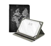 Tablet Case - 10.1 Inch Case, Durable, World Map Design, Soft to Touch and Easy to Carry, Ideal for Protecting Your Device.*