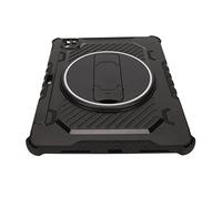 Tablet Case, All Around Protection Shock Resistant Durable Hard PC TPU Thin Tablet Cover Dropproof with Stand Hand Strap for A2759 A2435 A2761 A2762 (Black)