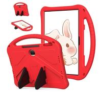 Tablet Case For Honor Pad 9 2023 12.1 Inch, Kids Friendly Protective Cover Lightweight Shockproof Cover with Handle Stand, Red