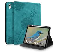 Tablet case for ipad 11th Generation(2025 11 Inch), Unique Tree Design with Hidden Card Slots, Slim and Lightweight with Built-in Magnetic Auto Sleep, Precise Cutouts Compatible with iPad 10 Gen Blue