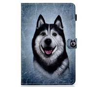 Tablet Case for iPad Mini 7 (2024), Lightweight Shockproof Flip Leather Book Wallet Cover Case with fold Stand Protection for iPad Mini 7 (2024) Husky