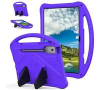 Tablet Case For Lenovo Idea Tab Pro 12.7 inch Case 2025 TB-373FU/ Yoga Pad Pro 2024/ Yoga Tab Plus 2025, Kids Friendly Protective Cover Lightweight Shockproof Cover with Handle Stand, Purple