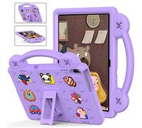 Tablet Case For Lenovo Smart Tab M10 HD / P10 / M10 10.1" TB-X505F/ X505L X705F X705L X605F Kids Friendly DIY Cartton Doll with Kickstand Lightweight EVA Silicone Shockproof Cover Purple