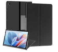 Tablet Case for Lenovo Tab Plus 11.5 Inch 2024 Release, Slim Lightweight Hard Shell Smart Cover with Kickstand Access and Magnetic Closure for Lenovo Tab Plus 2024 Model Full Protection Black