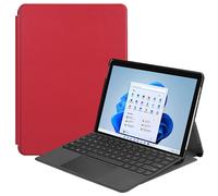 Tablet Case For Microsoft Surface 8 Pro 13 Inch Slim Case Auto Sleep/Wake Red