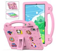 Tablet Case For Nokia T21 T20 (2021 2020) 10.36 Inch Kids Friendly DIY Cartton Cute Doll, Stand with Handle Lightweight EVA Foam Full Body Screen Protection Shockproof Cover Pink