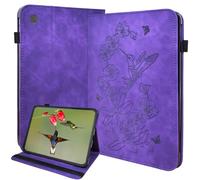 Tablet Case for Samsung Galaxy Tab A11 Plus/A9 Plus FNH Purple | PU SM-X230/X236B/SM-X210/SM-X215/SM-X216 Cover, with Card Slotsr, Stylus Holderr, Kickstand, Color printing