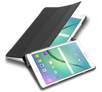 cadorabo Tablet Case works with Samsung Galaxy Tab S2 9.7 SM-T815N/T813N/T819N in SATIN BLACK - Ultra Thin Book Style Protection Cover made of Faux Leather WITH Auto Wake Up with Stand Function