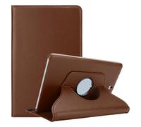 cadorabo Tablet Case works with Samsung Galaxy Tab S3 (9.7" Zoll) SM-T820N / T825N in MUSHROOM BROWN - Book Style Protection Cover WITHOUT Auto Wake Up with Stand Function and Elastic Strap Fastener