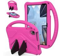 Tablet Case For Urao C107 Jeazans OC101/C107 Android (2024) Case, Kids Friendly Protective Cover Lightweight Shockproof Cover with Handle Stand, Rose