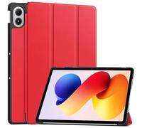 Tablet Case for Xiaomi Redmi Pad 2 Pro 12.1 Inch 3folt Wake Up Smart Cover Red