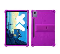 Tablet Case Suitable For Lenovo Idea Tab Pro 12.7inch TB-373FU 2025 Shockproof Soft Silicon Stand Protective Shell(PURPLE)
