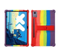 Tablet Case Suitable For Lenovo Idea Tab Pro 12.7inch TB-373FU 2025 Shockproof Soft Silicon Stand Protective Shell(Rainbow color)