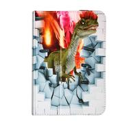 Tablet case up to 10 inches Function Stand Elastic closure Dinosaur design