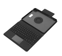 Tablet Case with Keyboard Stylish Magnetic Detachable Colorful Backlit for IOS Air 4 5 6 2024 Perfect for Typing and Gaming