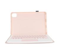 Tablet Case With Keyboard, Tablet Keyboard Cases Slim Lightweight Wireless Magnetic Detachable 11in for Pad 5 and 5 Pro (Roseate)