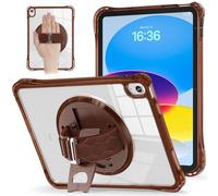 Tablet Cases Case Compatible with iPad 10th Generation Case 10.9 Inch 2022 Case, Sturdy Full-Body Shockproof Protective Case with Rotating Stand, Hand/Shoulder Strap Compatible with iPad 10th Gen Tabl