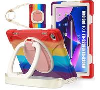 Tablet Cases Case Compatible with Lenovo Tab M10 HD 2022 3rd 10.1" TB-328FU/TB-328XU,Heavy Duty TPU Shockproof Kids Case,360 Degree Rotating Multi-Function Grip Bracket+Shoulder Strap Rugged Cover Tab