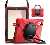 Tablet Cases Case Compatible with Lenovo Tab M9 9.0 inch TB-310FU 2023 Released,Heavy Duty TPU Shockproof Kids Case,360 Degree Rotating Multi-Function Grip Bracket+Shoulder Strap Rugged Cover Tablet P