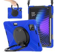 Tablet Cases Case Compatible with Xiaomi Mi Pad 7/Mi Pad 7 Pro 11.2inch 2024,Heavy Duty TPU Shockproof Kids Case,360 Degree Rotating Multi-Function Grip Bracket+Shoulder Strap Rugged Cover Tablet PC C