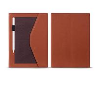 Tablet Cases Compatible With Kindle Fire HD 8 Tablet & Fire HD 8 Plus Tablet (10th Generation, 2020 Release) Case PU & TPU Tablet Case Kickstand Tablet Case Card Slot Case Tablet PC Case(Brown)