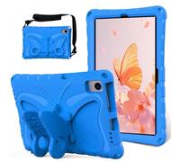 Tablet Cases Compatible with Lenovo Tab M10 Plus 10.3"/K10 10.3" TB-X606F/TB-X606X/TB-X6C6F/TB-X6C6X Case,Lightweight EVA Kid Friendly Shockproof Protective Case,Shoulder Strap Case Butterfly Kids Cas