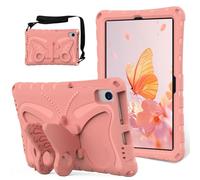 Tablet Cases Compatible with Lenovo Tab M10 Plus 10.3"/K10 10.3" TB-X606F/TB-X606X/TB-X6C6F/TB-X6C6X Case,Lightweight EVA Kid Friendly Shockproof Protective Case,Shoulder Strap Case Butterfly Kids Cas