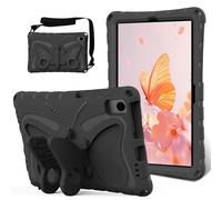 Tablet Cases Compatible with Lenovo Tab M10 Plus 10.3"/K10 10.3" TB-X606F/TB-X606X/TB-X6C6F/TB-X6C6X Case,Lightweight EVA Kid Friendly Shockproof Protective Case,Shoulder Strap Case Butterfly Kids Cas