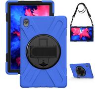 Tablet Cases Compatible with Lenovo Tab P11 2020 TB-J606/P11 Plus 2021 TB-J616 Case, Heavy Duty Rugged Shockproof Drop Protection Case with Shoulder Strap Protective Cover for Kids Silicone Cover Tabl