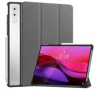 Tablet Cases Compatible With Lenovo Yoga Tab Plus 12.7 inch/Yoga Pad Pro 12.7" Case Tri-Fold Smart Tablet Case, Lightweight Protective Case Hard PC Back Shell Slim Case Multi-Viewing Angles, Auto Wake