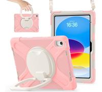 Tablet Cases Shockproof Case Compatible with iPad Mini 7 (A17 Pro)/ Mini 7th/6th Generation 8.3'' Case (2024/2021), Sturdy Cover with Rotating Kickstand,Hand/Shoulder Strap Tablet Heavy Duty Case Tabl
