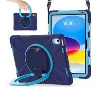 Tablet Cases Shockproof Case Compatible with iPad Mini 7 (A17 Pro)/ Mini 7th/6th Generation 8.3'' Case (2024/2021), Sturdy Cover with Rotating Kickstand,Hand/Shoulder Strap Tablet Heavy Duty Case Tabl
