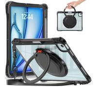 Tablet Cases Shockproof Protective Case Compatible with iPad Air 11 Inch Case 2024 M2, Compatible with iPad Air 5th/4th Generation 10.9 inch Case (2022/2020) Case TPU Cover Clear Back Shell Tablet Cov