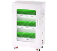 Tablet Charging Cabinet - Multi-Device Storage Station for Classroom, Library, Office, 30 Slots, Lockable, No Wheels, Efficient Charging Solution