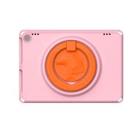 Tablet Cover for Fire HD10 2021 2023, Shockproof EVA Protective Case with Rotating Stand, Washable Tablet Protector, Guarding Shell for Streaming, Reading