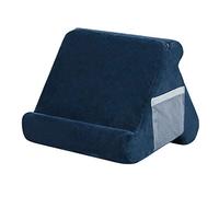 Tablet Cushion Stand,Multi-Angle Soft Pillow Lap Stand for IPad Phone Cushion Tablet Laptop Holder (navy)