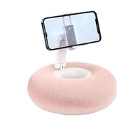 Tablet Cushion Stand - Soft Plush Device Cradle, Bedtime Reading Pillow, Multi-Angle Phone Rest, Ergonomic Lap Support, Home Comfort Class, Lightweight Beanbag Style Tablet Docking