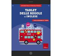 Tablet delle regole di inglese. Scuola secondaria di 1o grado