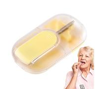 Tablet Divider - Portable Compact Tablet Half | Semi Magnetic Tablet Divider with Safety Lock for Household, Seniors, Children & On the Go