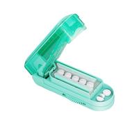 Tablet Divider - Professional Adjustable Stainless Steel Pill Splitter, Compact Design, Enabling Smooth Accurate Cutting | Safety Holder for Nursing Home Travel Medicine Storage Daily Uses