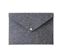 Tablet Felt Bag A3 Luxury Folders Organiser for Business with Pencil, Notebook, File, Odds and Ends, Storage Soft Inner Graphic Drawing Tablet Carrying Case for Travelling Office