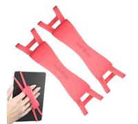 Tablet Hand Strap - 2 Pieces Hand Bundle Straps, Anti Fall Finger Grip Bands | Secure Ebook Reader, Phone, or E Reader Handling, Comfortable and Adjustable, 12x3cm / 4.72x1.18 inches