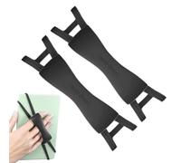 Tablet Hand Strap - 2 Pieces Hand Bundle Straps, Anti Fall Finger Grip Bands | Secure Ebook Reader, Phone, or E Reader Handling, Comfortable and Adjustable, 12x3cm / 4.72x1.18 inches