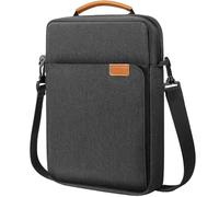 Tablet Handbag Suitable For Huawei Matepad SE 11 2024 Wool Felt Tablet Sleeve Bag Liner Sleeve Shockproof Portable Crossbody(Black,12-13.3inch(35x25cm))