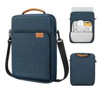 Tablet Handbag Suitable For Huawei Matepad SE 11 2024 Wool Felt Tablet Sleeve Bag Liner Sleeve Shockproof Portable Crossbody(Blue,12-13.3inch(35x25cm))